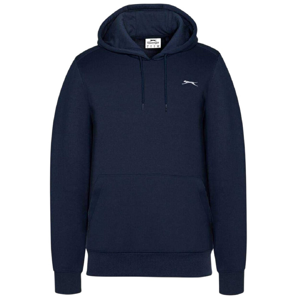 Slazenger (M, Navy) Mens Fleece Hoodie