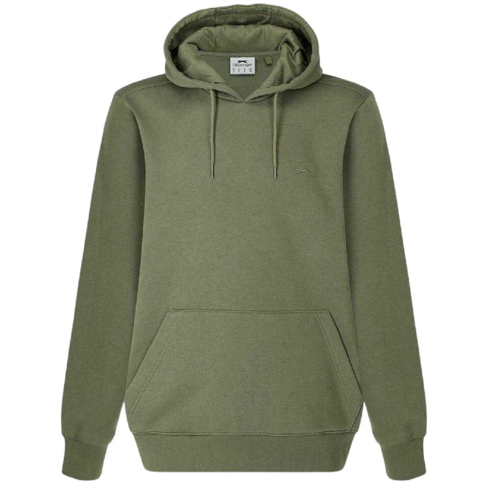 Slazenger (M, Khaki) Mens Fleece Hoodie