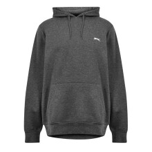 (4XL, Charcoal Marl) Slazenger Mens Fleece Hoodie
