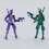 Conjunto de figuras de ação Titan 13 impressas em 3D, 2 peças de 5,3 polegadas. 7