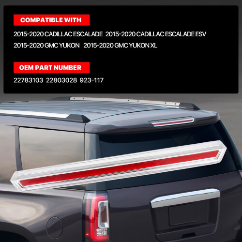 Τρίτο φως φρένων LED για το GMC Yukon Escalade 2015-2020 1