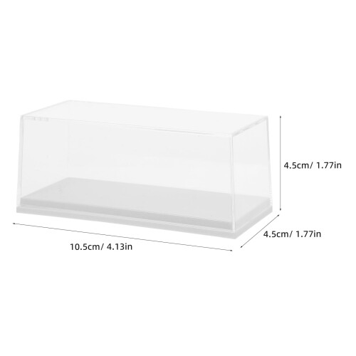 Model Car Display Case Clear Acrylic 2 pcs 1