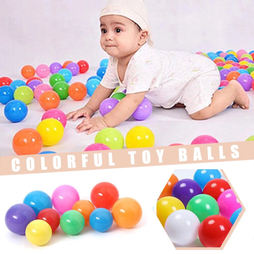 Ballpitballer Lyst sommertema med hav 100 stk 2