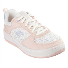 (5 UK, Off White/Pink) Skechers Womens/Ladies Sport Court 92 Trainers