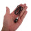 Luce targa in alluminio nero (2 pezzi) 5