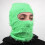 Cagoule intégrale thermique vert menthe taille unique 2