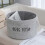 Ronde stoffen wasmand met handvatten, groot 5