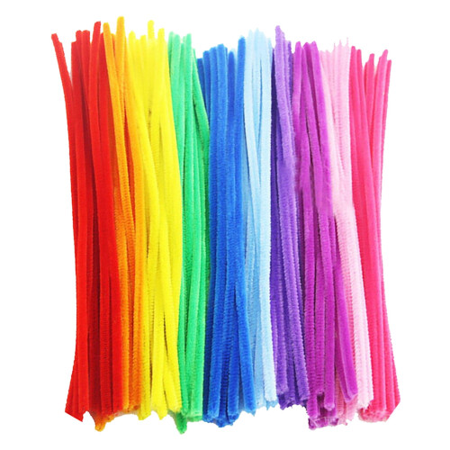 Pipe Cleaners Multi-Color 100-Pack 30cm 1