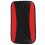 Center Console Cover PU Leather Waterproof Red 1 Piece 4