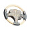 Round Steering Wheel Toy for Kids Blue 3