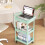3-Tier Rolling Cart with Detachable Tray Top 4