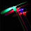 Brinquedo de libélula de bambu com LED e paraquedas voador (1 unidade) 4