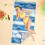 Telo mare in microfibra anti-sabbia 180x100 cm 2