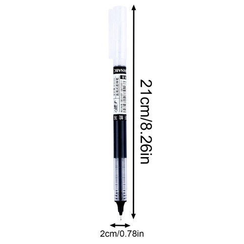 Στυλό τζελ 0,5mm 60ml ουδέτερο μελάνι ταχείας ξήρανσης 2