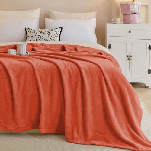 Fleece plaid van microvezel, 310 g/m² 2
