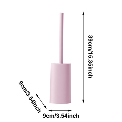 Ensemble brosse et support pour cuvette de toilette moderne et compact (1 ensemble) 1