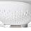 Passoire en plastique blanche 3 pintes 3