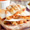 Electric Quesadilla Maker 10-inch 6-wedge red 6