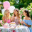 Teeparty-Geschirrset mit Blumenmuster, 72-teilig 4