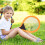 Badminton Rackets for Kids Orange Oval Head 2 pcs 6