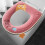 Housse de siège de toilette épaisse avec poignée (1 pièce) 6