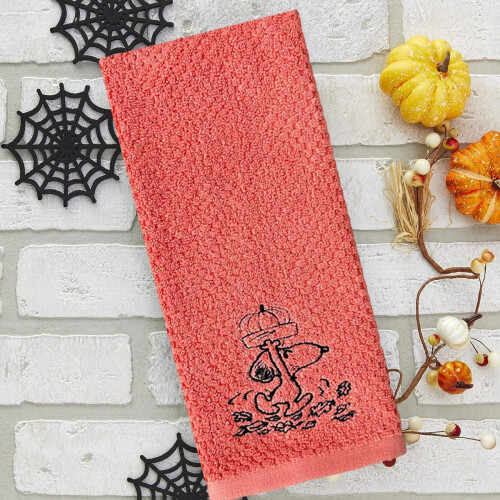 Lot de 4 serviettes en coton Halloween 70x40cm 2