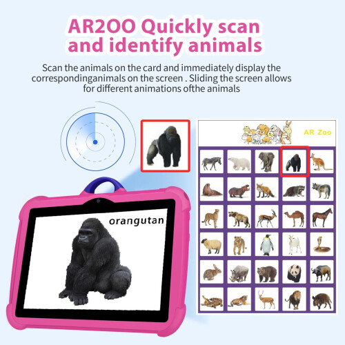 Kids Tablet Android 7 Inch 16GB 2GB RAM IPS Screen 1