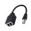 Διαχωριστής Ethernet RJ451, 1 αρσενικό σε 2 θηλυκά, πλαστικό 2