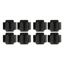 8pcs Magnetic Mop Broom Holder Strong Broom Mop Holder Wall Mounted Suitable for Garage Kitchen Laundry Workshop