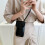 Γυναικεία δερμάτινη τσάντα τηλεφώνου crossbody με πορτοφόλι 1 τεμάχιο 7