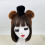 Tiara de cabelo com orelhas de urso peludas (1 peça) 4