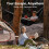 Camping Hammock 500 lbs with Tree Straps and Carry Bag 7