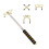 Pool Cue Bridge Adjustable Pool Table Accessory 8