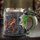 Flying Dragon Beer Mug Glass Bottle Cup 16 oz 4