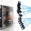 SAS4.0RAID-kabel 6-naar-6 SATA 7-pins 50 cm 2