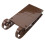 Mini sleigh tabletop decoration light brown 1 set 4