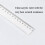 Klar plastiklineal 20 cm metrisk mm/cm 3