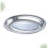 Oval rustfritt stålplate for dampet vermicelli1 stk. 3