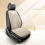 Car Seat Cushion Beige Full-Back Support 4