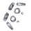 Car  Adjustment Button Frame  Control Button Cover Trim for   5  Rover Sport 2