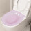 Pink PP Sitz Bath Basin for Toilet 5.9 Inches 7