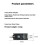 M.2 NGFF  to USB-A Type-C SSD Enclosure Adapter Board USB3.2 5Gbps Supports  Protocol 2242 SSDs 4
