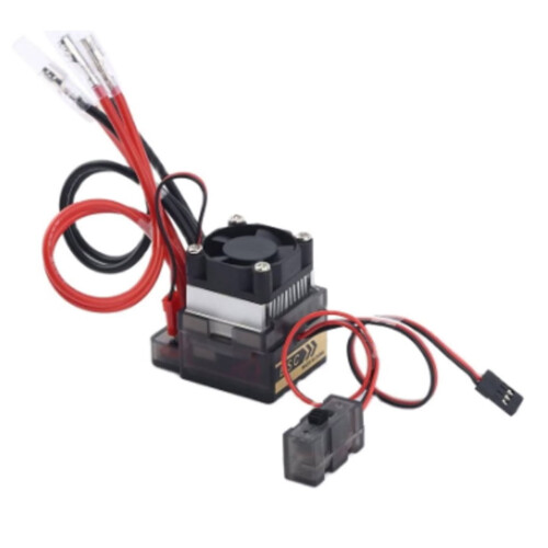 Bürstenbehafteter Regler für RC-Autos und -Panzer 7,2 V–16 V 320 A 2