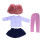Oefntac winter doll sweater set 18 inch 2