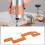 Arc Grooving Auxiliary Tool Handlefree Slotting Mold Woodworking Round Corner Radius Template for Wardrobe Handle 5
