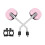 Mountain Bike Side Mirror Set Waterproof Drop Resistant 4