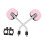 Mountain Bike Side Mirror Set Waterproof Drop Resistant 5
