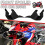 Motorcycle Front Spoiler Downforce Deflector Front Beak Spoiler Winglet Spoiler for  CBR 250RR Cbr250rr 3