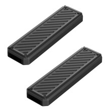 2X Silicone Remote Protective Case for -TV 4K Remote 2021 Anti-Slip Shockproof Soft Case Remote Control Case,Black