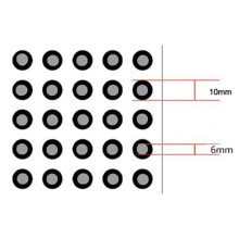 Para Marcadores/Puntos/Pegatinas de Escaneo 3D Revopoint, Puntos Marcadores para Escáneres Portátiles para Escáneres 3D (1500 Puntos)